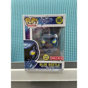 Funko Pop! DC Comics: Blue Beetle #1407 Target Exclusive Glows In The Dark